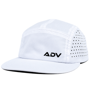 Czapka tenisowa ADV ADVantage Cap biała z czarnym logo