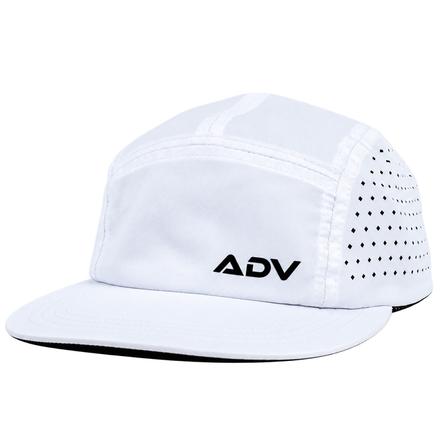 Czapka tenisowa ADV ADVantage Cap biała z czarnym logo