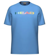 Koszulka tenisowa juniorska Head Rainbow T-Shirt Junior niebieska