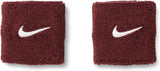 Frotki tenisowe Nike Classic Swoosh Wristbands bordowe