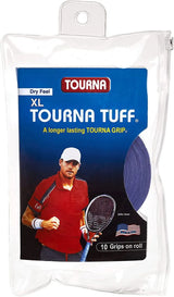 Tourna Tuff XL Overgrips Blue x10