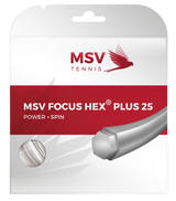 Naciąg tenisowy MSV Focus HEX Plus 25 biały