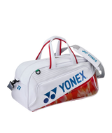 Torba tenisowa Yonex Expert Boston Bag biało-czerwona 2026