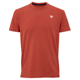 Koszulka tenisowa Tecnifibre Graphic Tee 2026 ceglana