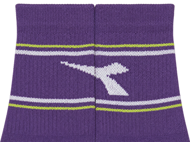 Skarpety tenisowe Diadora Socks fioletowo-białe