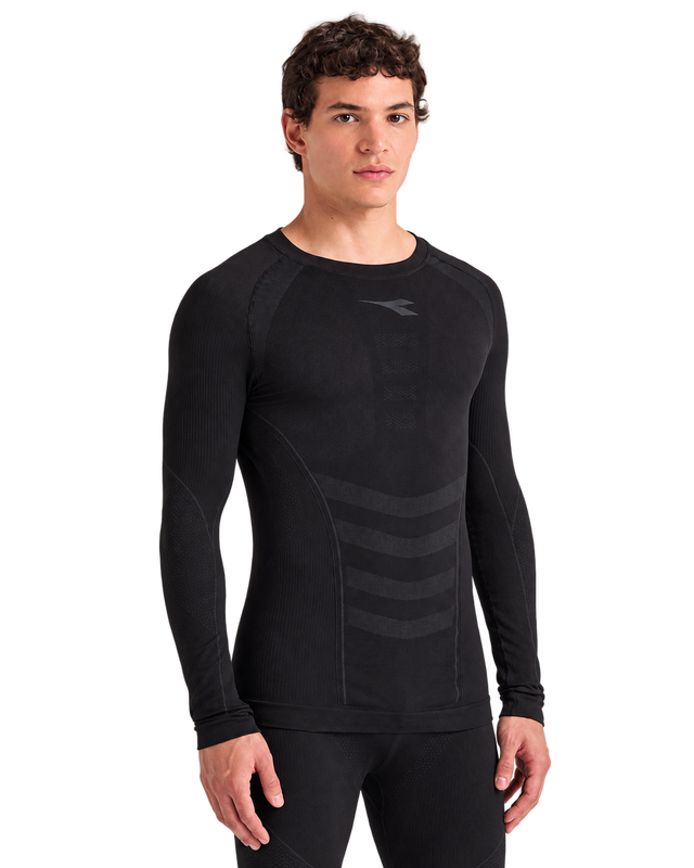 Koszulka kompresyjna Diadora LS T-Shirt Stratozero czarna