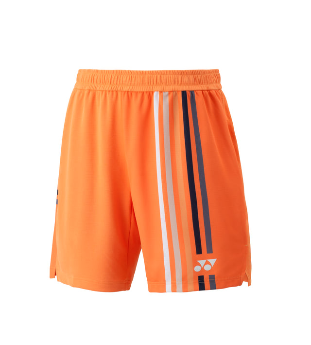Spodenki tenisowe Yonex Knit Shorts pomarańczowe