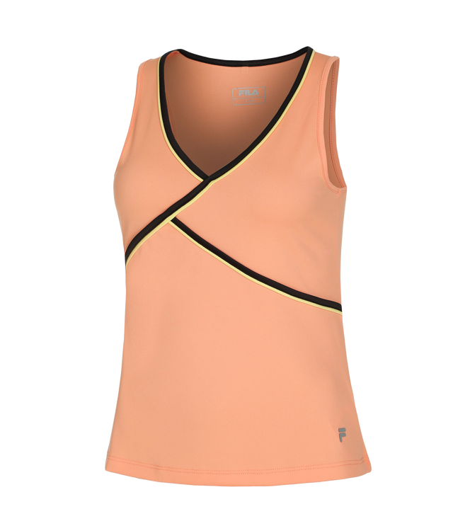 Top tenisowy Fila Australian Open Khai pomarańczowa