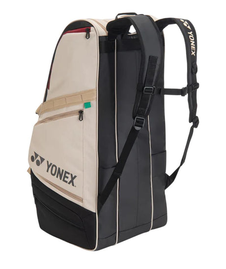 Torba tenisowa thermobag Yonex Gearlogic Racquet Bag 9 beżowa
