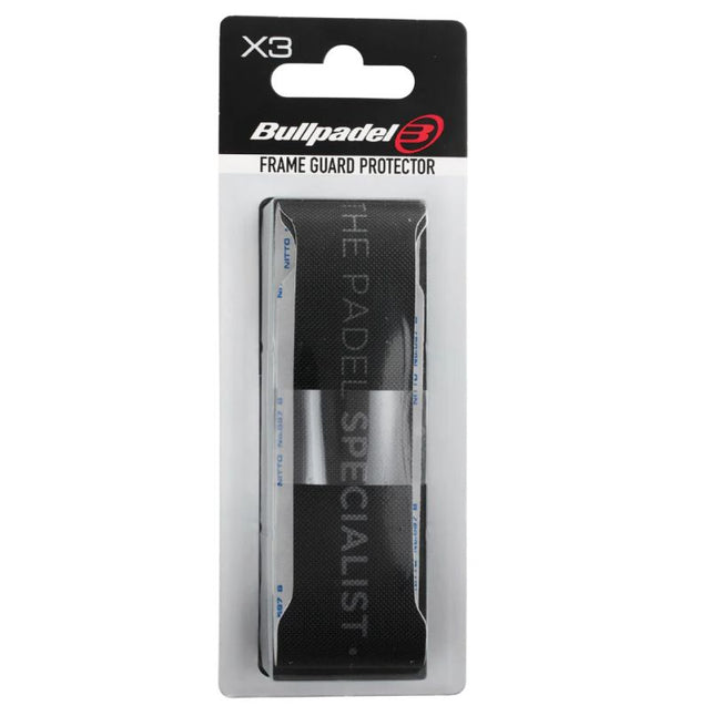 Taśma na rakietę do padla Bullpadel Frame Guard Protector x3 czarna