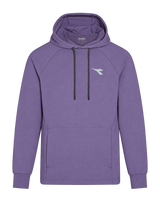 Bluza tenisowa Diadora Jersey Pullover Hoodie fioletowa