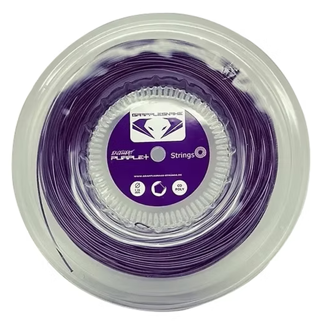 Naciąg tenisowy Grapplesnake Excellent Purple+ fioletowy 12m ze szpuli