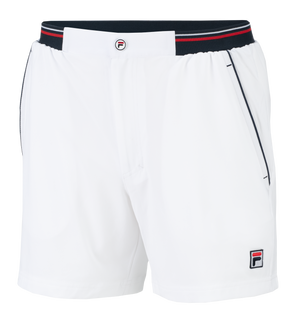 Spodenki tenisowe Fila Shorts Stephan białe