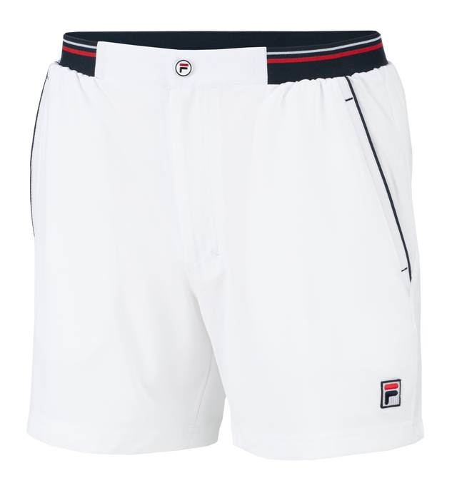 Spodenki tenisowe Fila Shorts Stephan białe