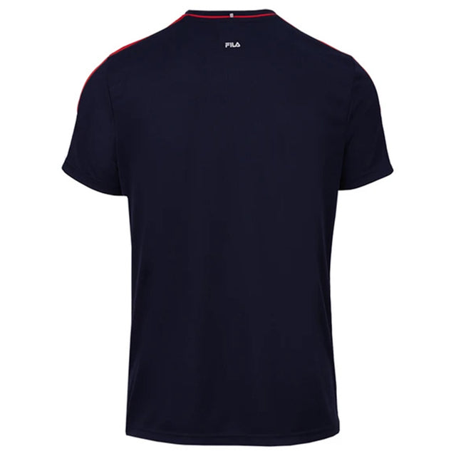 Fila Gabriel Navy Tennis T-Shirt