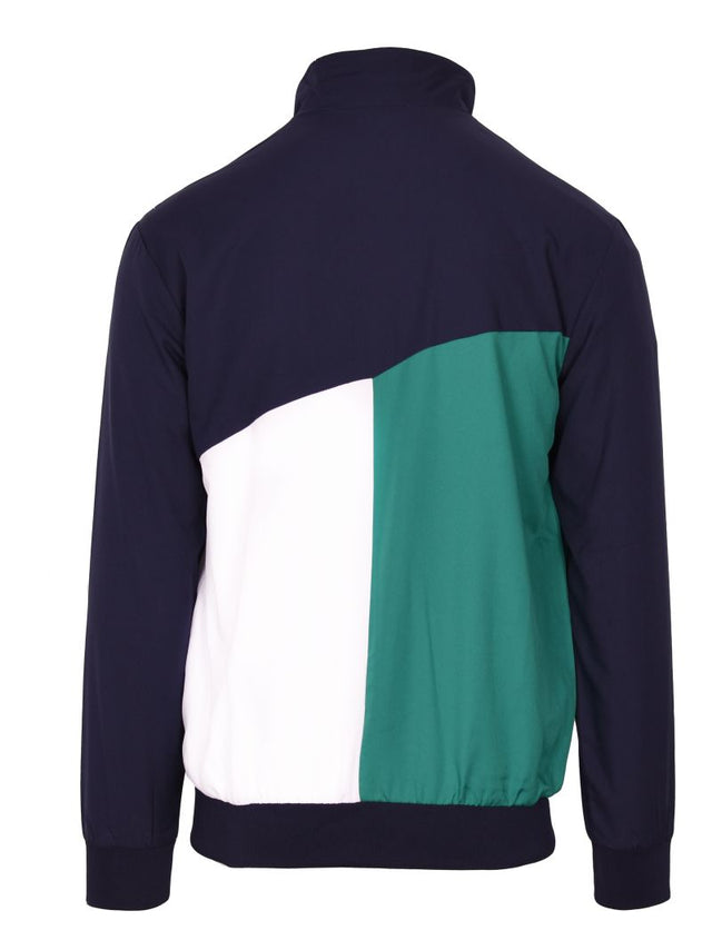 Bluza tenisowa Fila Jacket Marcus granatowo-zielona