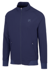 Bluza tenisowa Fila Jacket Aston granatowa