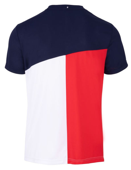 Koszulka tenisowa Fila T-shirt Christian multikolor