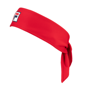 Bandana tenisowa Fila Bandana Andy czerwona