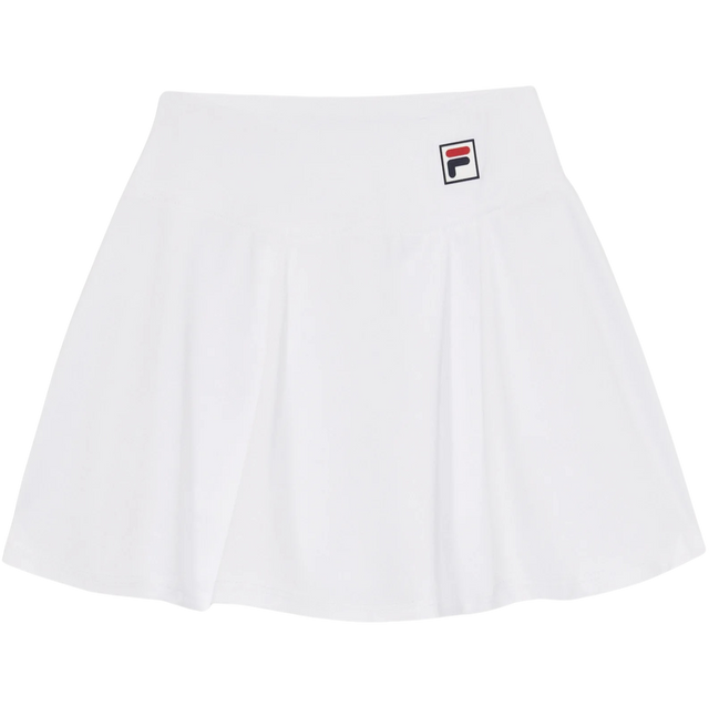 Spódniczka tenisowa juniorska Fila Skort Sonia Girls biała