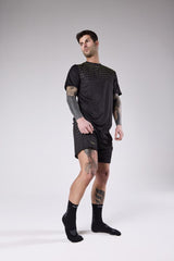 Skarpety tenisowe biomechaniczne Floky S-Mash czarne