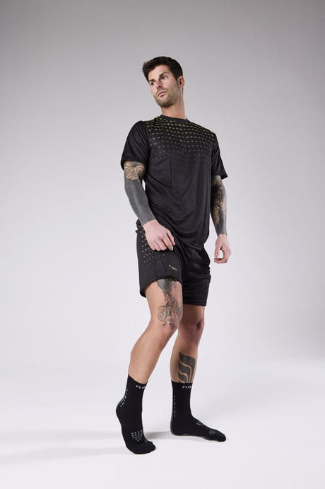 Skarpety tenisowe biomechaniczne Floky S-Mash czarne
