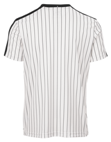 Koszulka tenisowa Fila Stripes Jascha 2 biała
