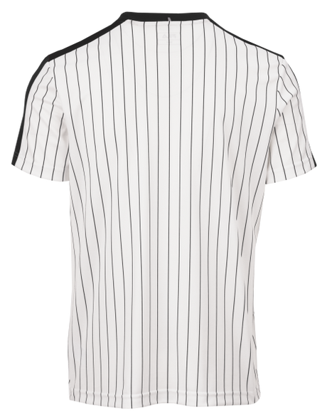 Koszulka tenisowa Fila Stripes Jascha 2 biała