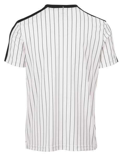 Koszulka tenisowa Fila Stripes Jascha 2 biała