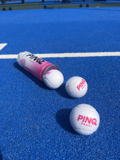 Piłki do padla Pinq White Padel białe