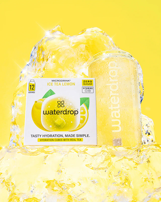 Elektrolity Waterdrop Microdrink o smaku Ice Tea Lemon x12