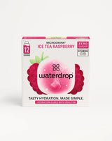 Elektrolity Waterdrop Microdrink o smaku ice tea malinowe x12