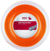 Naciąg tenisowy MSV Focus HEX pomarańczowy cała szpula 200m