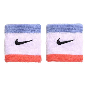 Frotki tenisowe Nike Swoosh Wristbands jasnofioletowe