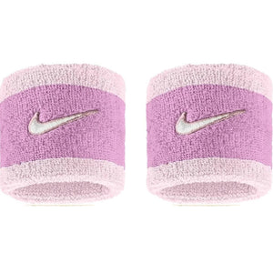 Frotki tenisowe Nike Swoosh Wristbands pudrowy róż