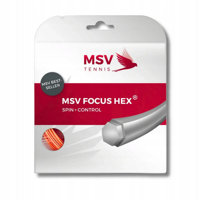 Naciąg tenisowy MSV Focus HEX pomarańczowy