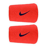 Frotki tenisowe Nike Swoosh Double-Wide pomarańczowe