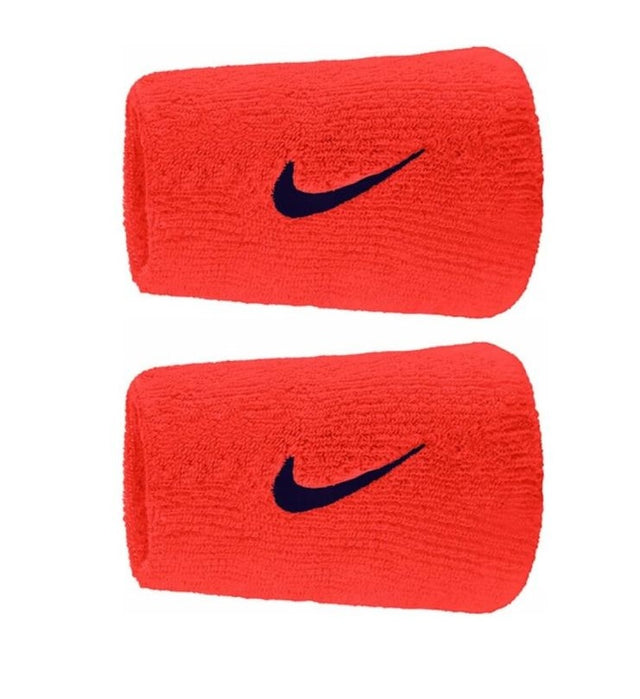 Frotki tenisowe Nike Swoosh Double-Wide pomarańczowe