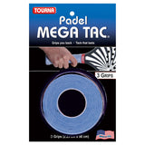Owijki wierzchnie Tourna Mega Tac niebieskie x3 do padla