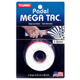Owijki wierzchnie Tourna Mega Tac biała x3 do padla