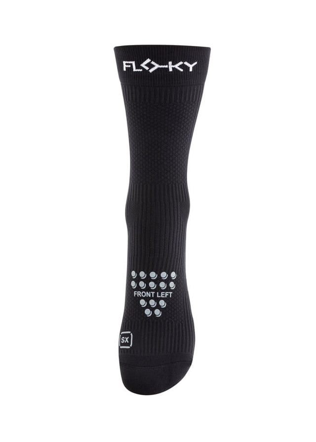 Skarpety tenisowe biomechaniczne Floky S-Mash czarne