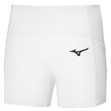 Spodenki tenisowe damskie Mizuno Short Tight białe