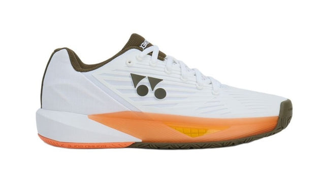 Buty tenisowe Yonex Power Cushion Eclipsion 5 AC US biało-brązowe