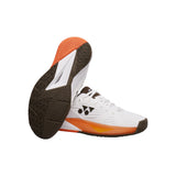 Buty tenisowe Yonex Power Cushion Eclipsion 5 AC US biało-brązowe