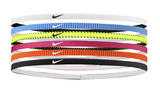 Opaski na głowę Nike Youth Flex Slim Headbands 6P wielokolorowe