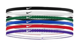 Opaski na głowę Nike Flex Slim Headbands 6P wielokolorowe
