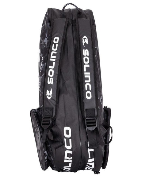 Torba tenisowa Solinco Racquet Bag 6 czarna camo