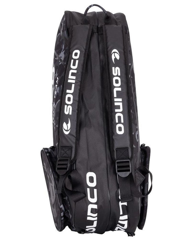 Torba tenisowa Solinco Racquet Bag 6 czarna camo