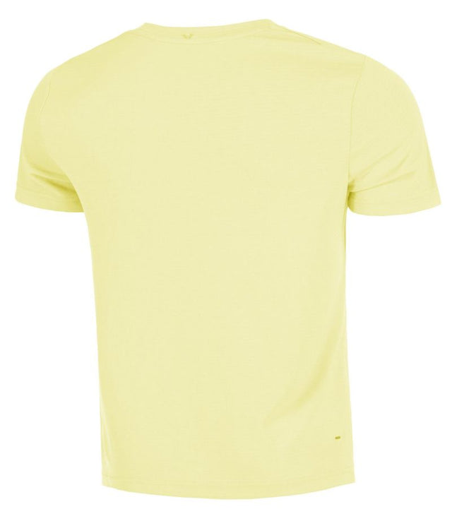 Koszulka tenisowa Fila T-shirt Tristan żółta