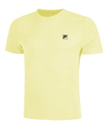 Koszulka tenisowa Fila T-shirt Tristan żółta